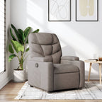 Massagestoel Verstelbaar Stof Taupe