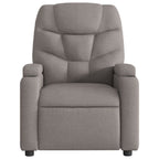 Massagestoel Verstelbaar Stof Taupe