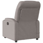 Massagestoel Verstelbaar Stof Taupe