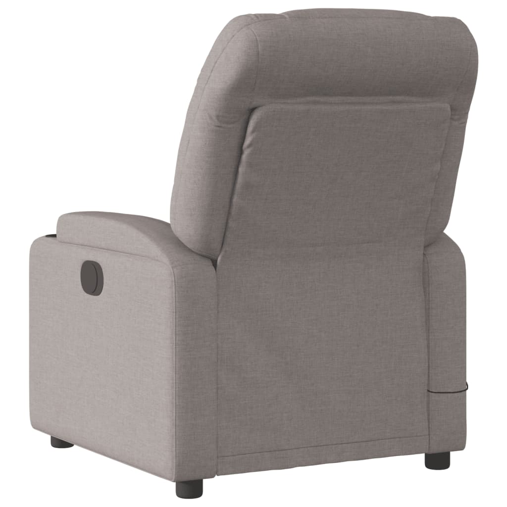 Massagestoel Verstelbaar Stof Taupe