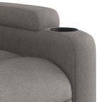 Massagestoel Verstelbaar Stof Taupe