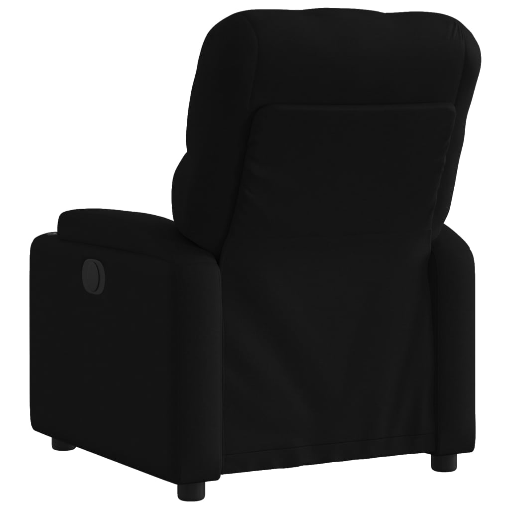 Fauteuil Verstelbaar Stof Zwart