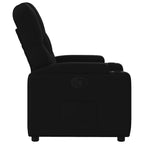 Fauteuil Verstelbaar Stof Zwart