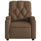 Fauteuil Verstelbaar Stof Bruin