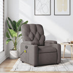 Massagestoel Verstelbaar Stof Taupe