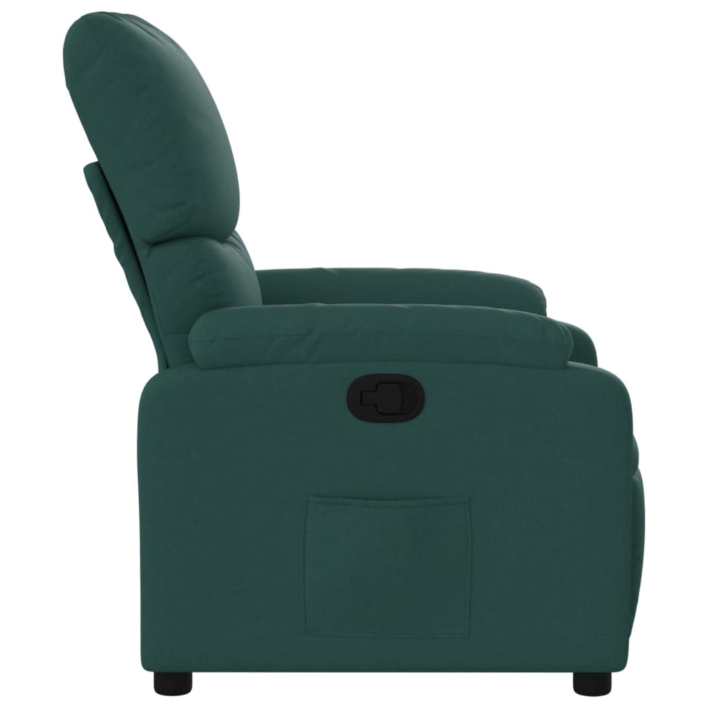 Fauteuil Verstelbaar Stof Donkergroen