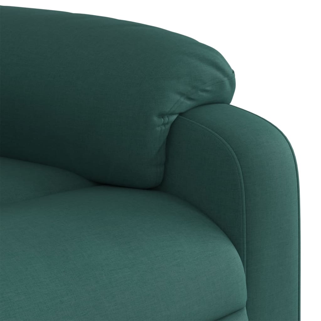 Fauteuil Verstelbaar Stof Donkergroen