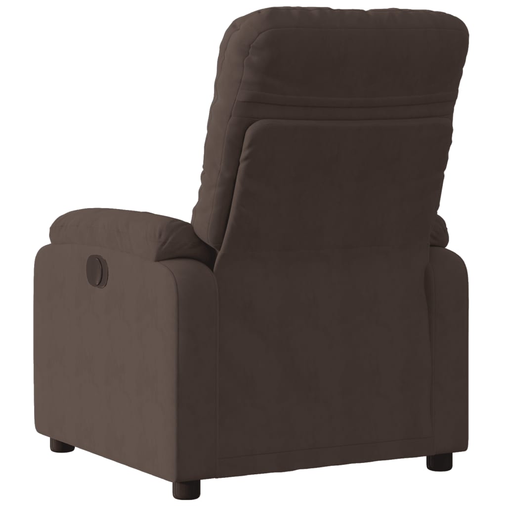 Fauteuil Verstelbaar Microvezelstof Bruin
