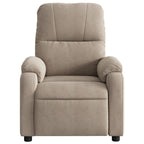 Fauteuil Verstelbaar Microvezelstof Taupe