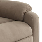 Fauteuil Verstelbaar Microvezelstof Taupe