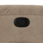 Fauteuil Verstelbaar Microvezelstof Taupe