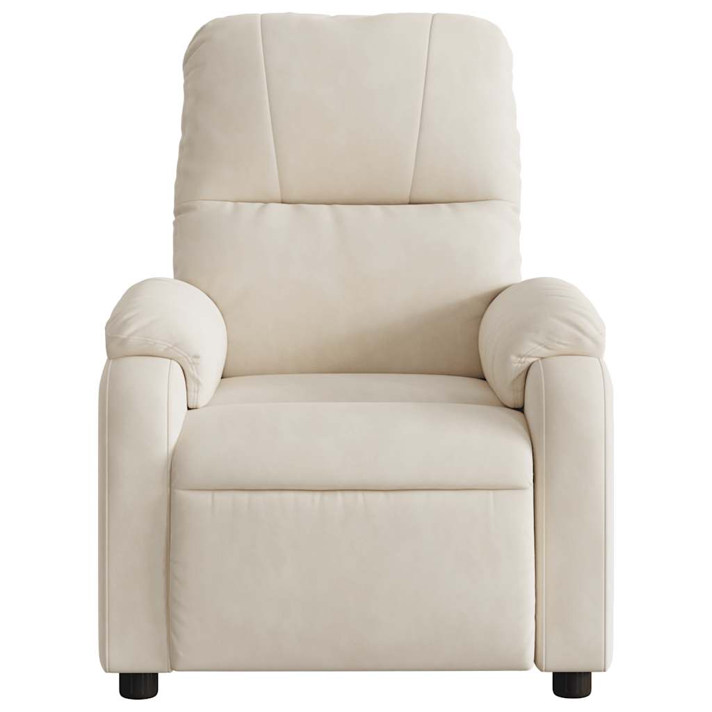 Massagestoel Microvezelstof Beige