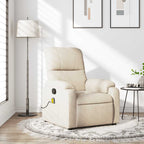 Massagestoel Microvezelstof Beige