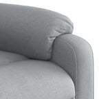 Fauteuil Verstelbaar Stof Lichtgrijs