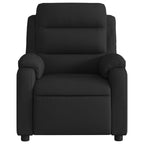Fauteuil Verstelbaar Stof Zwart