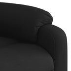 Fauteuil Verstelbaar Stof Zwart