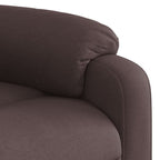 Fauteuil Verstelbaar Stof Donkerbruin