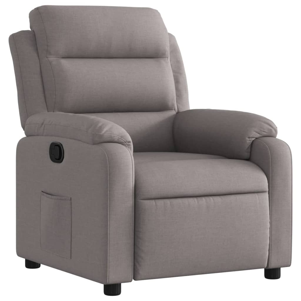 Fauteuil Verstelbaar Stof Taupe