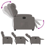Fauteuil Verstelbaar Stof Taupe