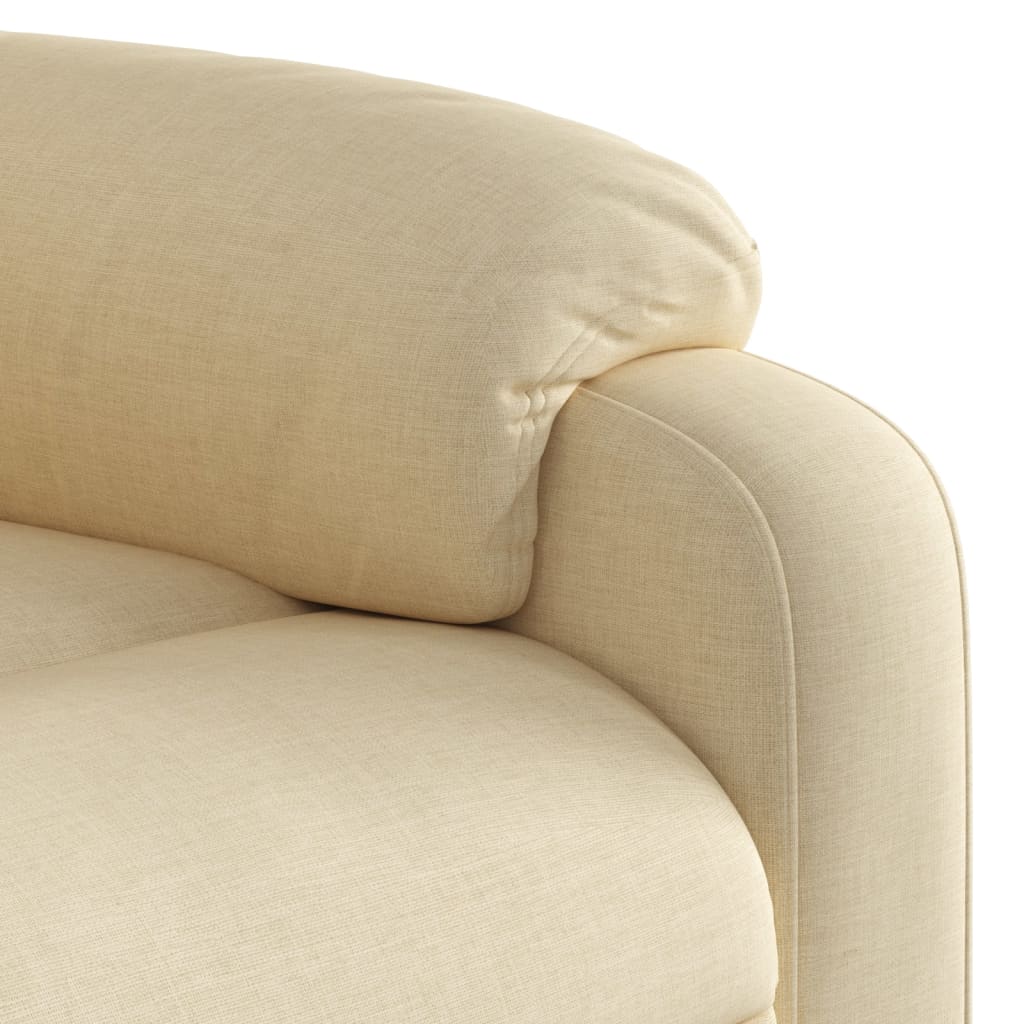 Fauteuil Verstelbaar Stof Kleurig Crème