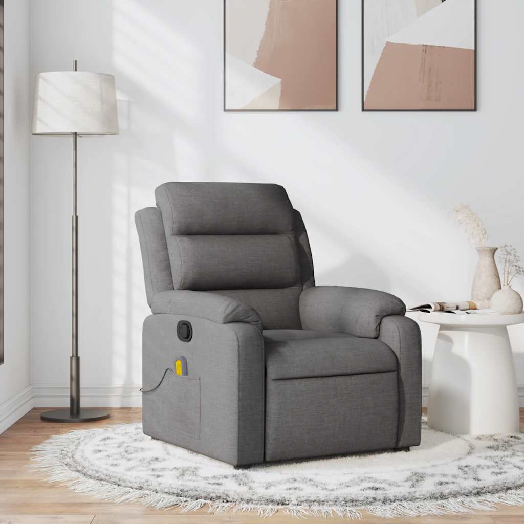 Fauteuil Verstelbaar Stof Donkergrijs