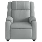 Fauteuil Verstelbaar Stof Lichtgrijs