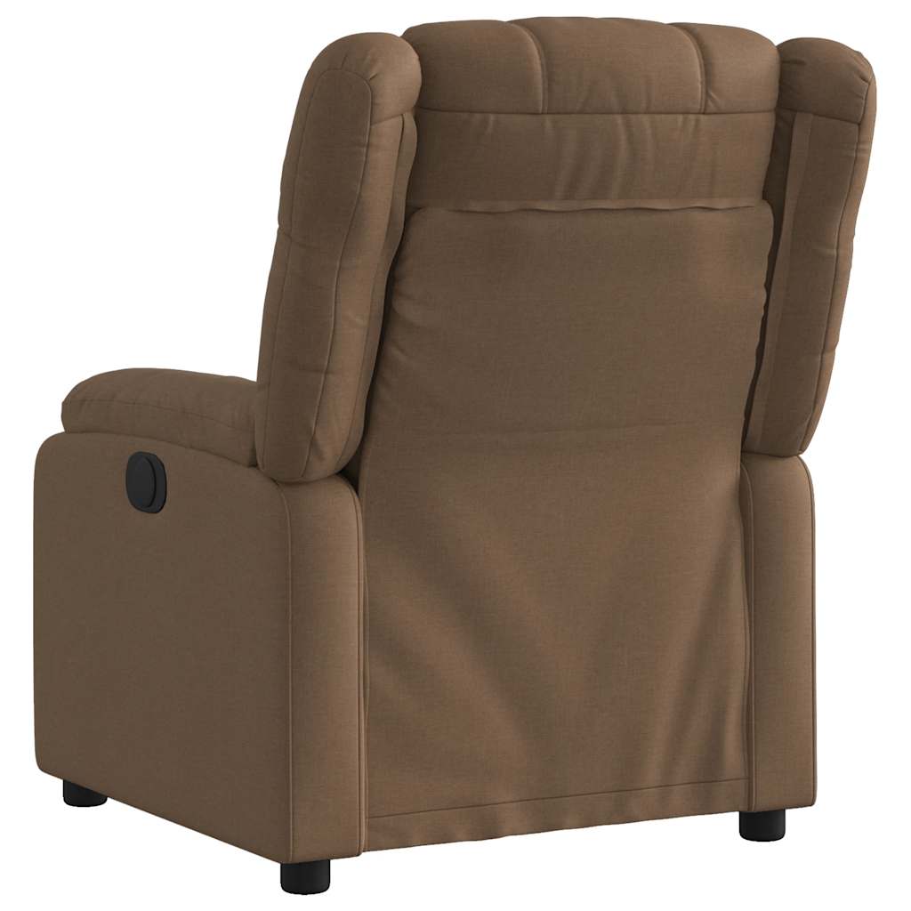 Fauteuil Verstelbaar Stof Bruin