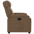 Fauteuil Verstelbaar Stof Bruin