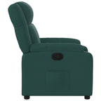 Fauteuil Verstelbaar Stof Donkergroen