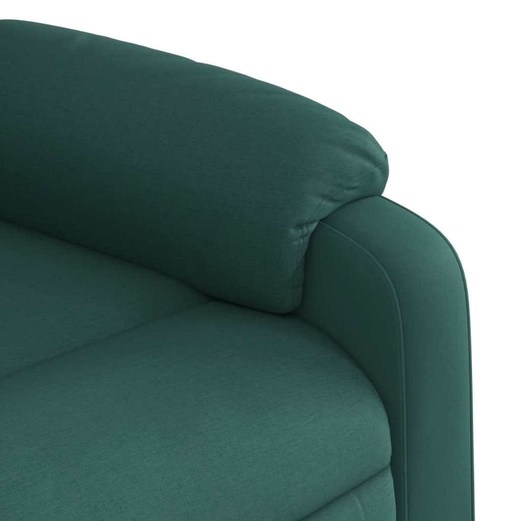 Fauteuil Verstelbaar Stof Donkergroen