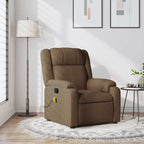 Fauteuil Verstelbaar Stof Bruin