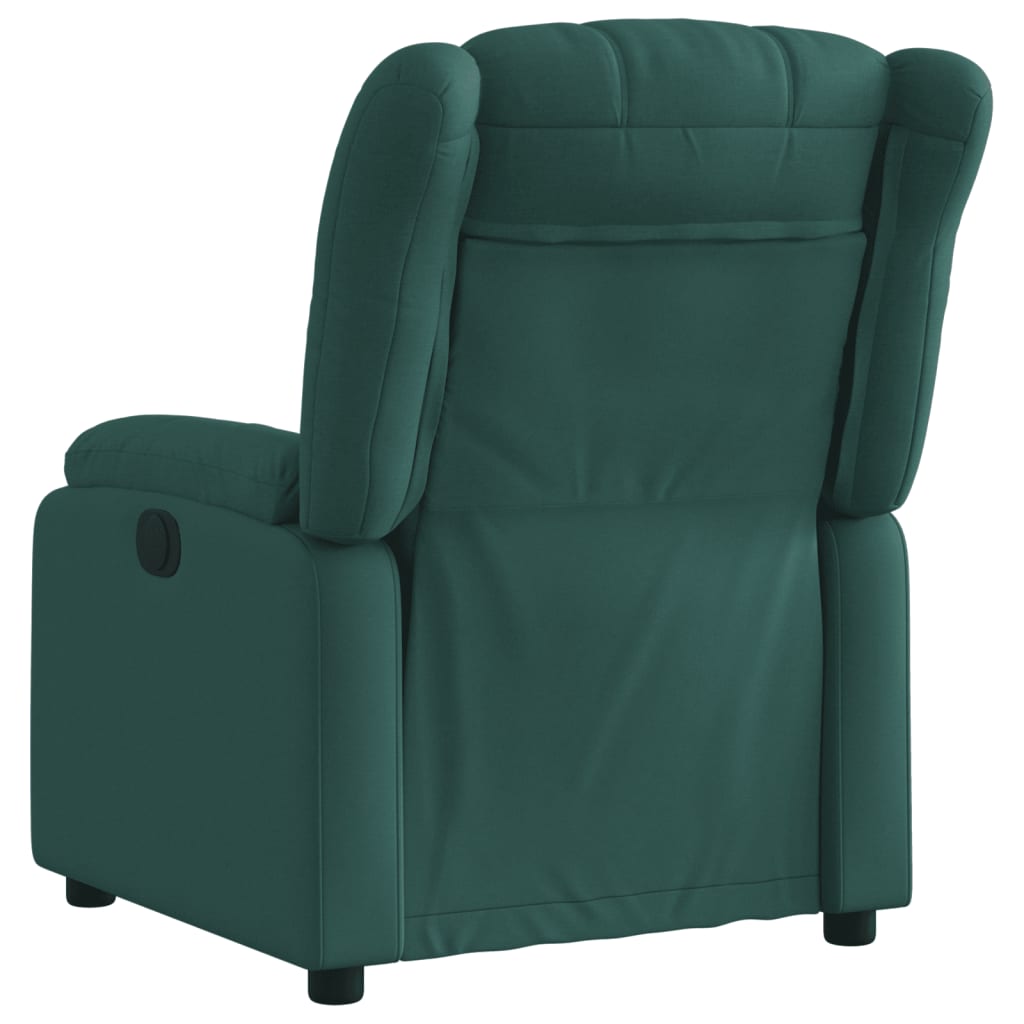 Fauteuil Verstelbaar Stof Donkergroen