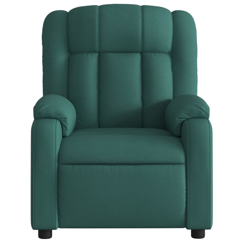 Fauteuil Verstelbaar Stof Donkergroen