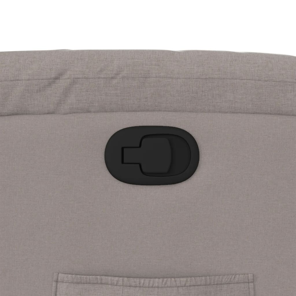 Fauteuil Verstelbaar Stof Taupe