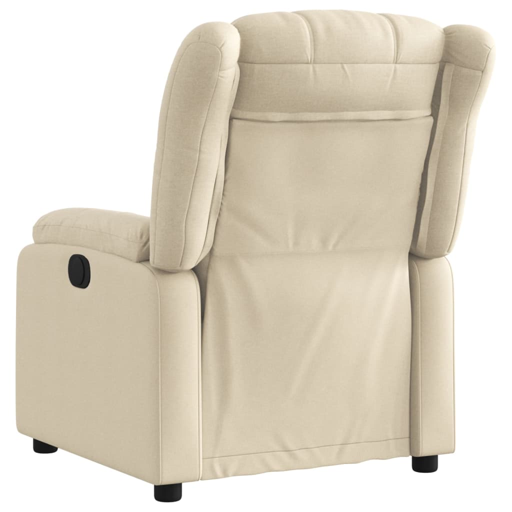 Fauteuil Verstelbaar Stof Kleurig Crème