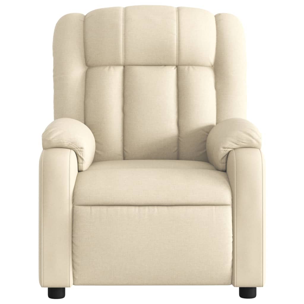 Fauteuil Verstelbaar Stof Kleurig Crème