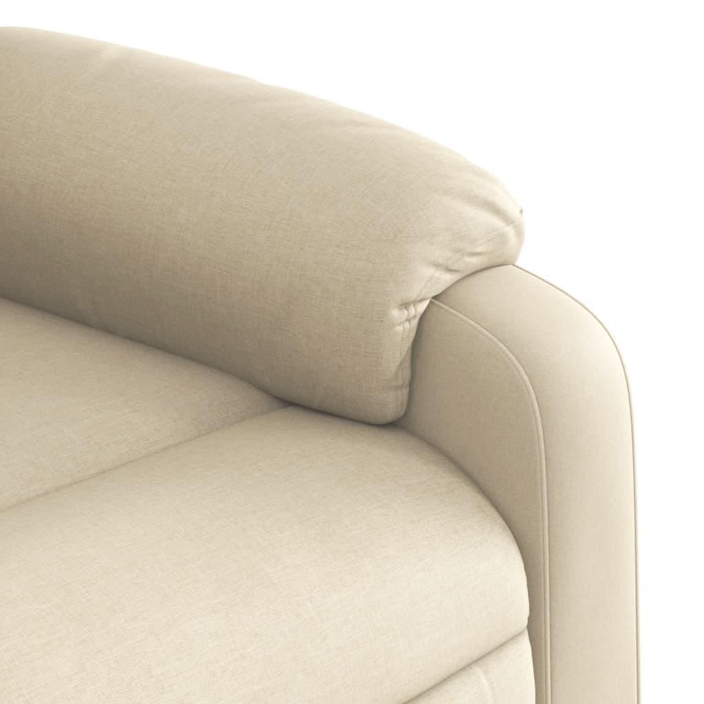 Fauteuil Verstelbaar Stof Kleurig Crème