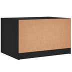Salontafel Met Glazen Deuren 68X50X42 Cm
