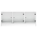 Salontafel Met Glazen Deuren 102X50X42 Cm
