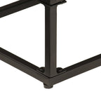 Dressoir Massief Mangohout En Ijzer Zwart