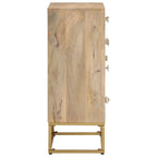 Dressoir Massief Mangohout En Ijzer