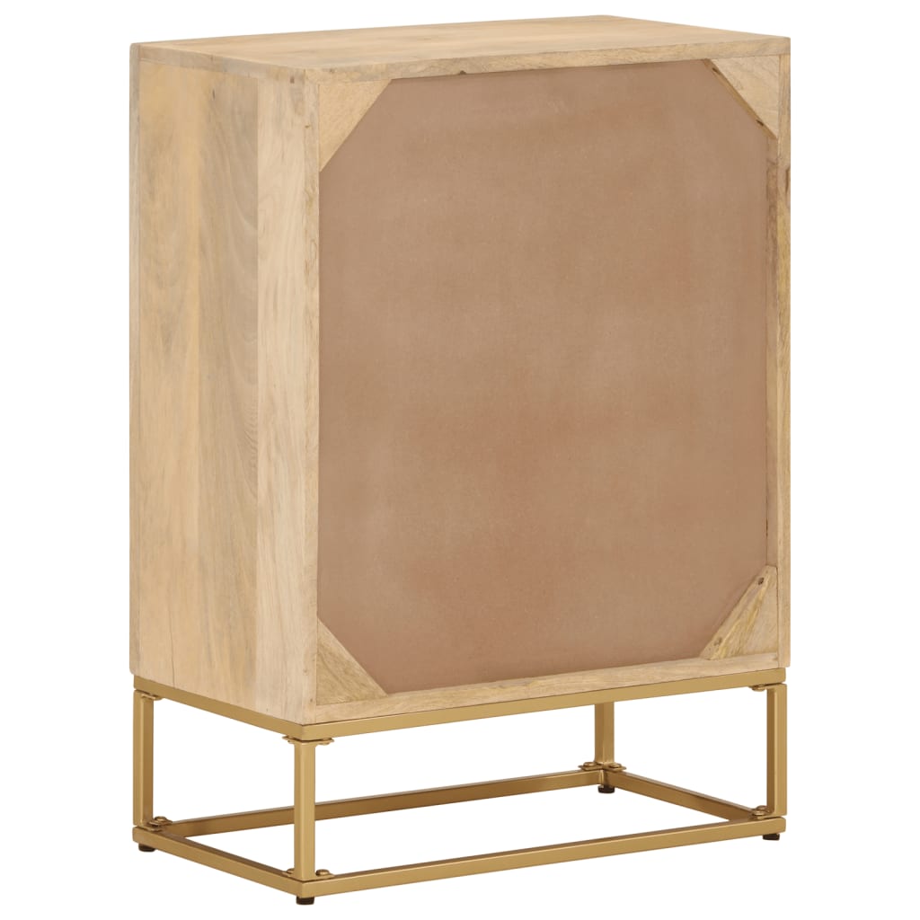 Dressoir Massief Mangohout En Ijzer