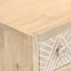 Dressoir Massief Mangohout En Ijzer