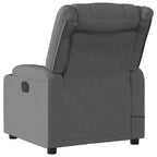 Massagestoel Stof Donkergrijs
