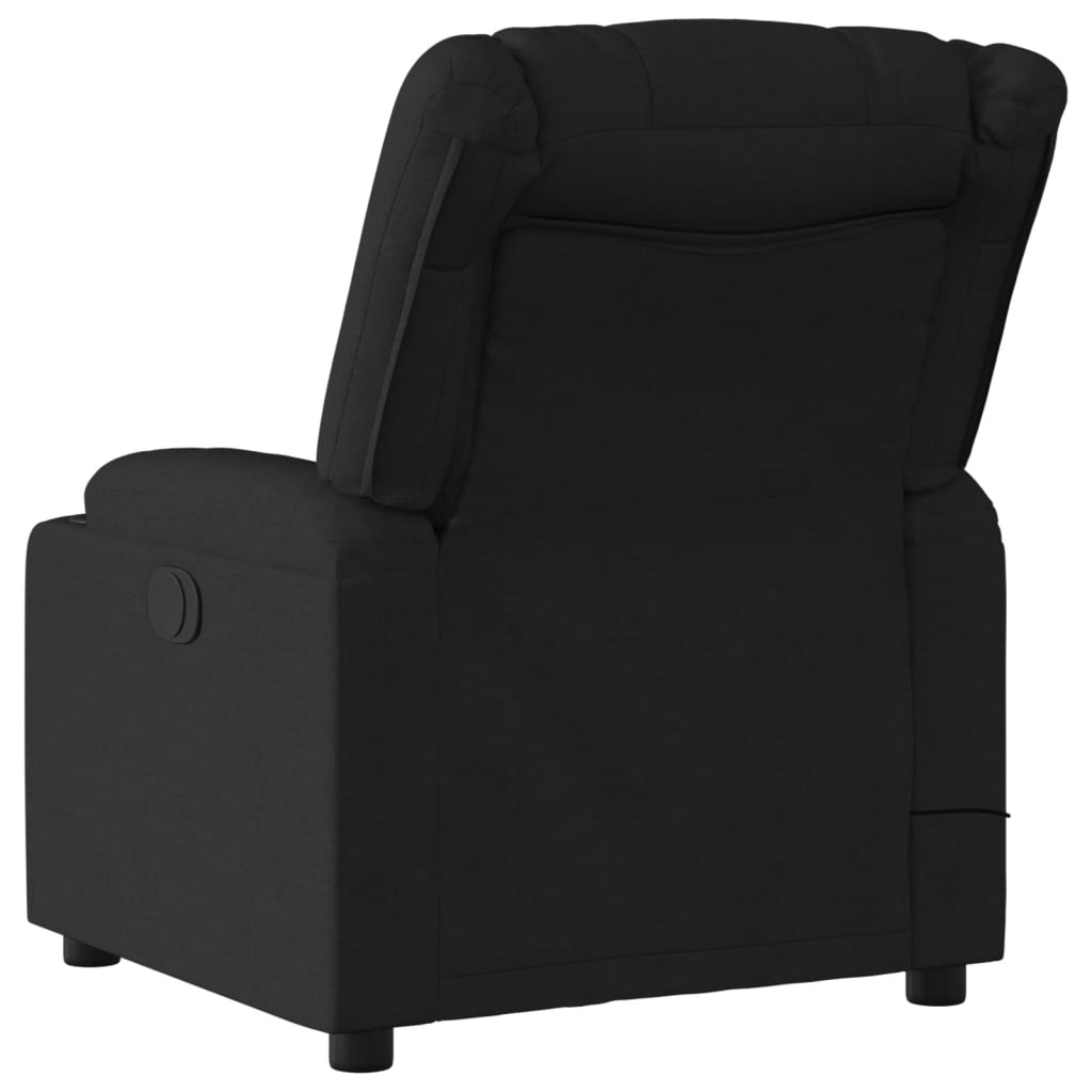 Massagestoel Stof Zwart