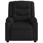 Massagestoel Stof Zwart