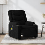 Massagestoel Stof Zwart