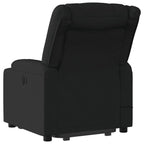 Sta-Op-Massagestoel Stof Zwart