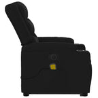 Sta-Op-Massagestoel Stof Zwart