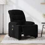 Massagestoel Stof Zwart
